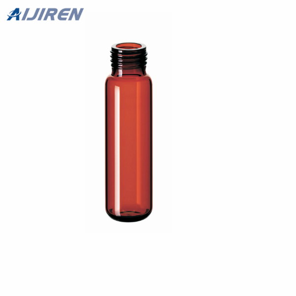 Common use 20ml amber with round bottom for analysis instrument supplier